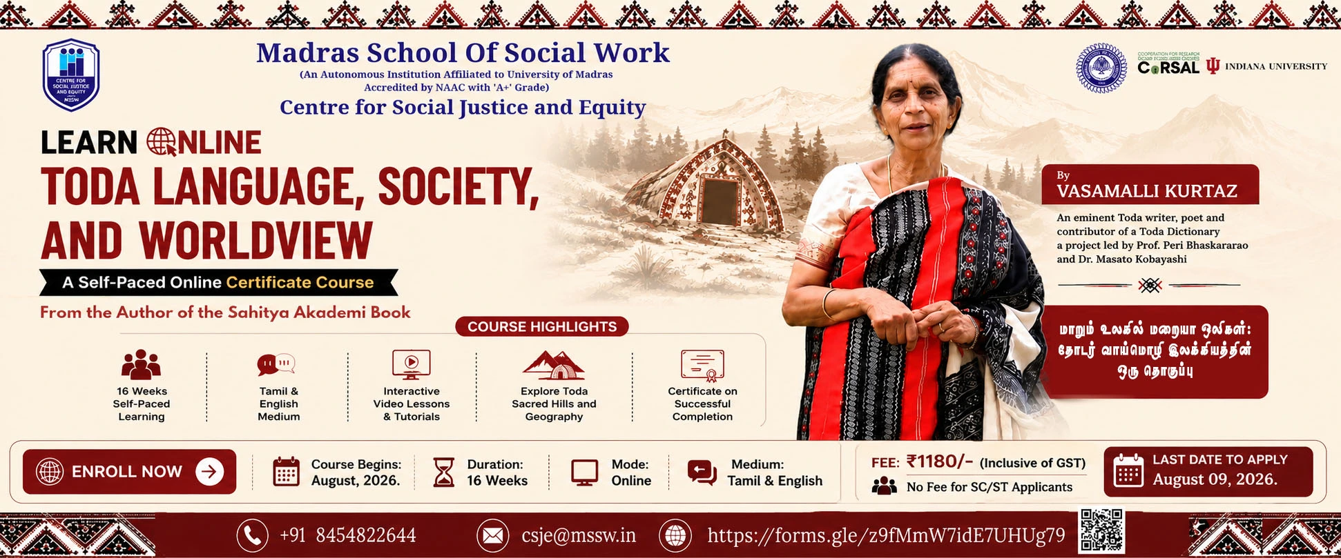 Toda Language, Society and Worldview