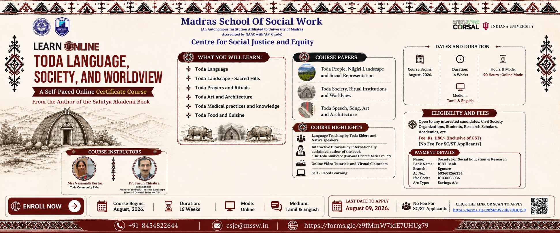 Language and Cultural Documentation